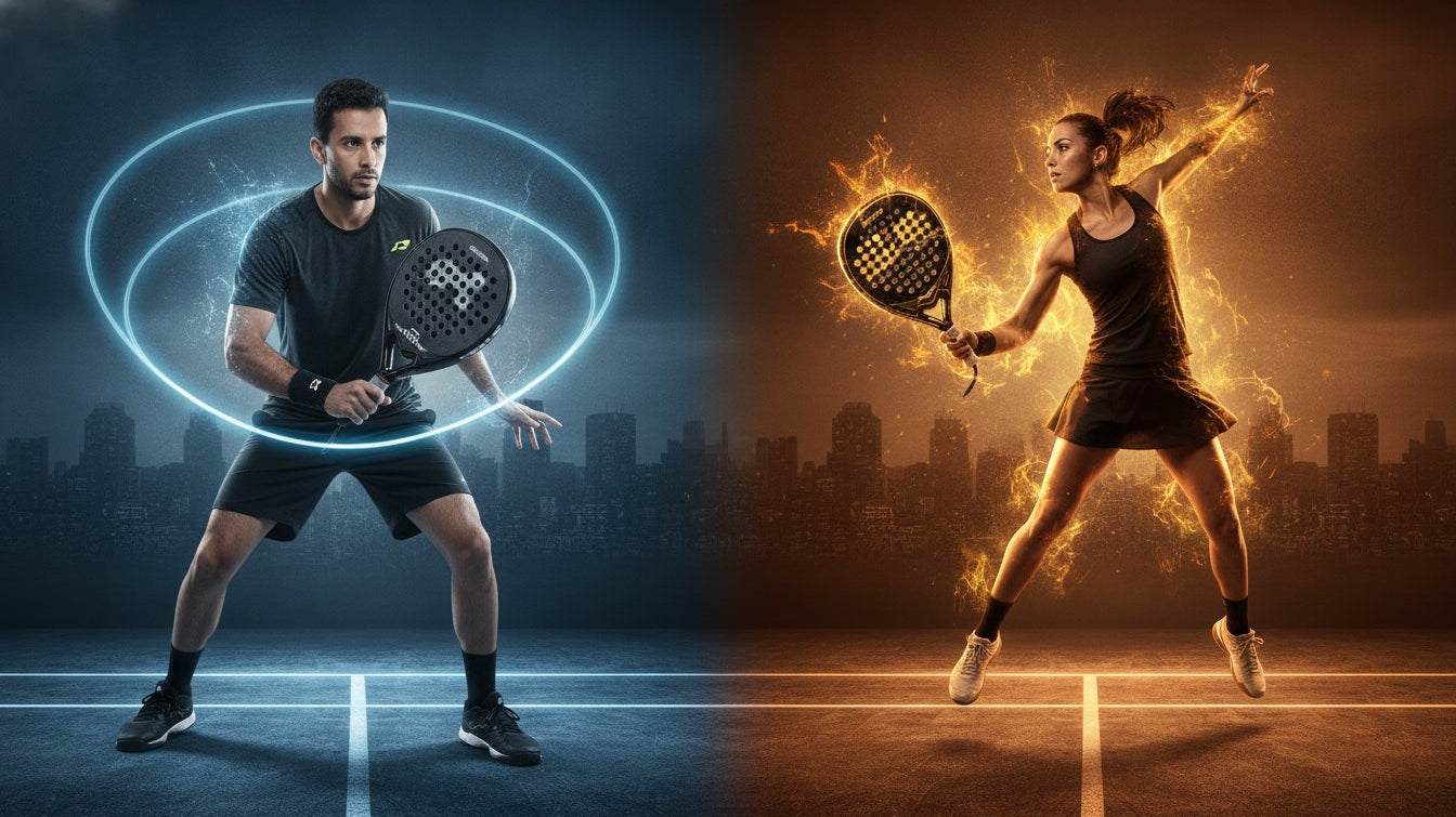 Raquete de Padel Controle vs Potência: Guia Técnico para Escolher em 2026