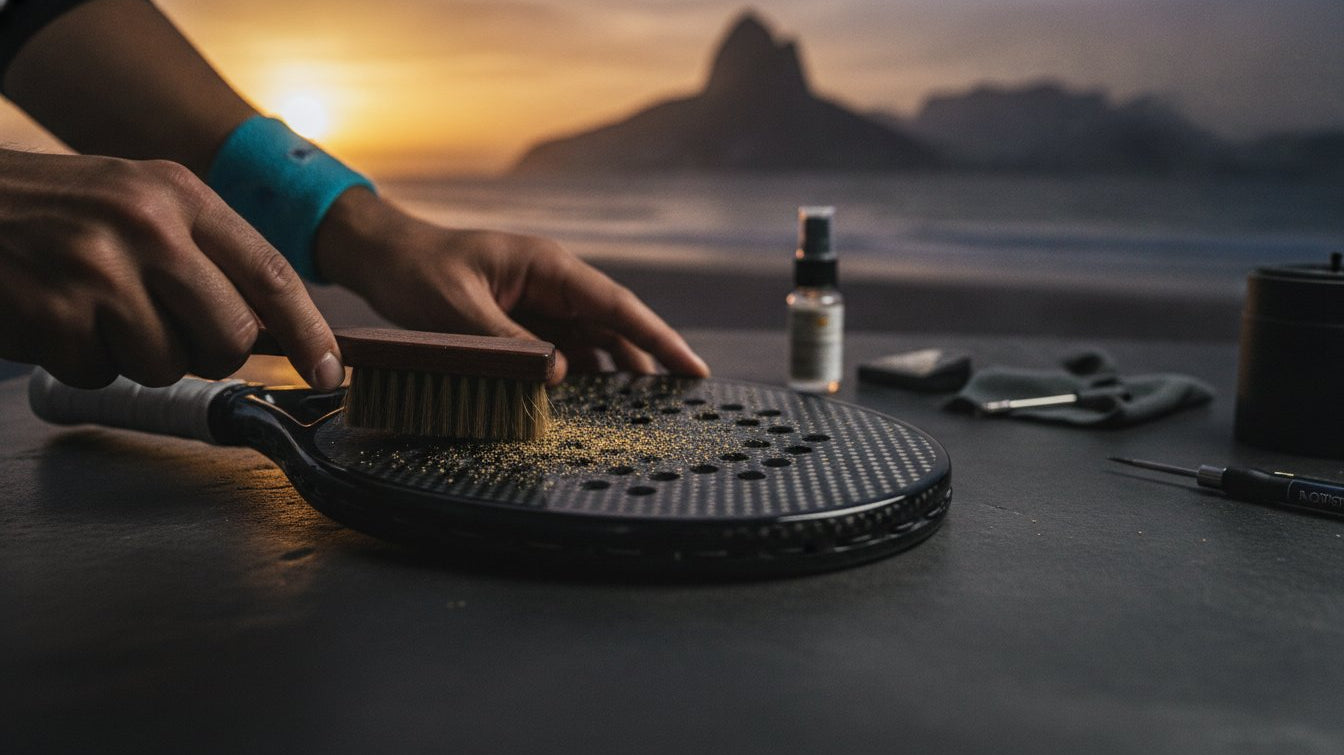 Como Cuidar da Raquete de Beach Tennis: Guia de Manutenção Profissional 2026