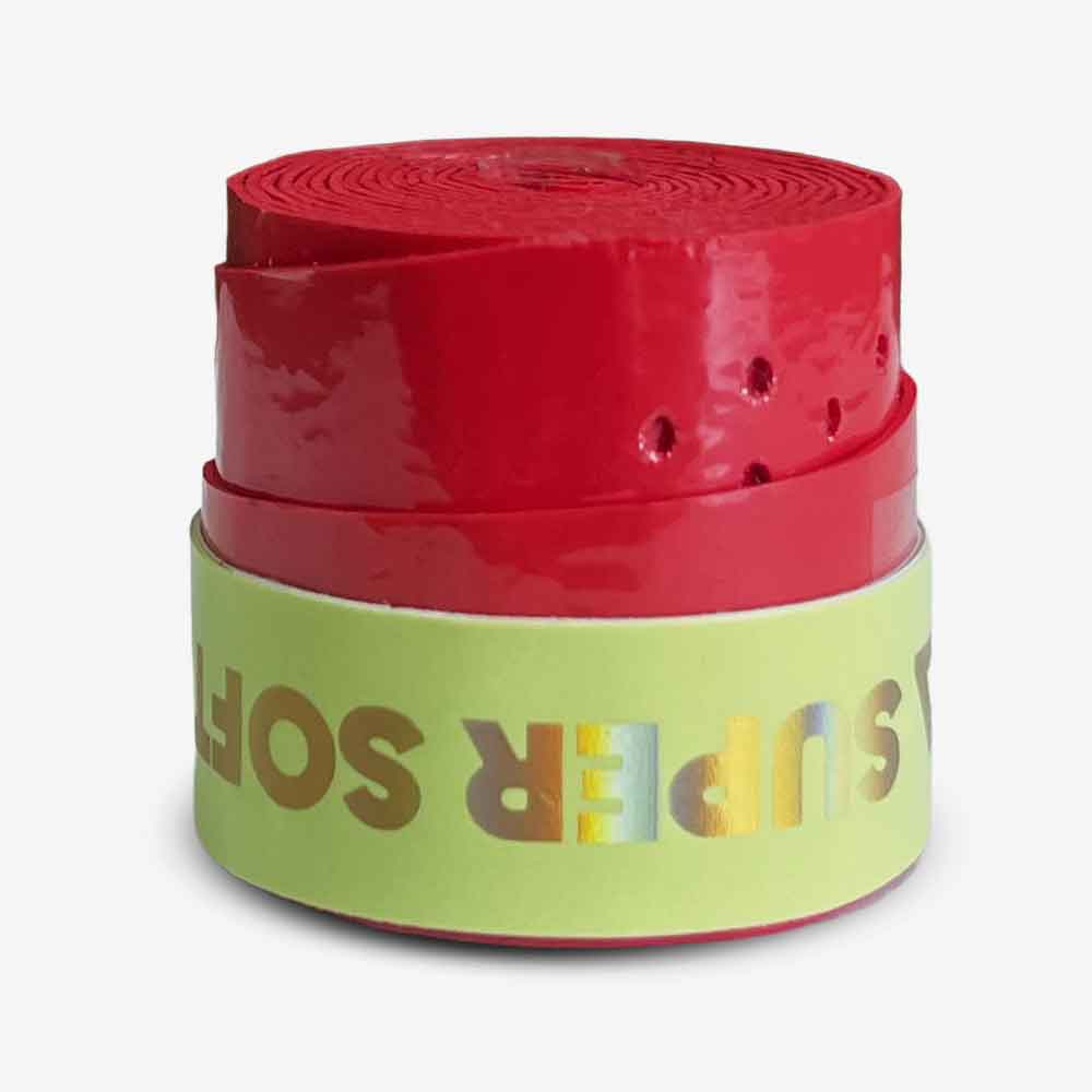 Overgrip AA Super Soft, vermelho.