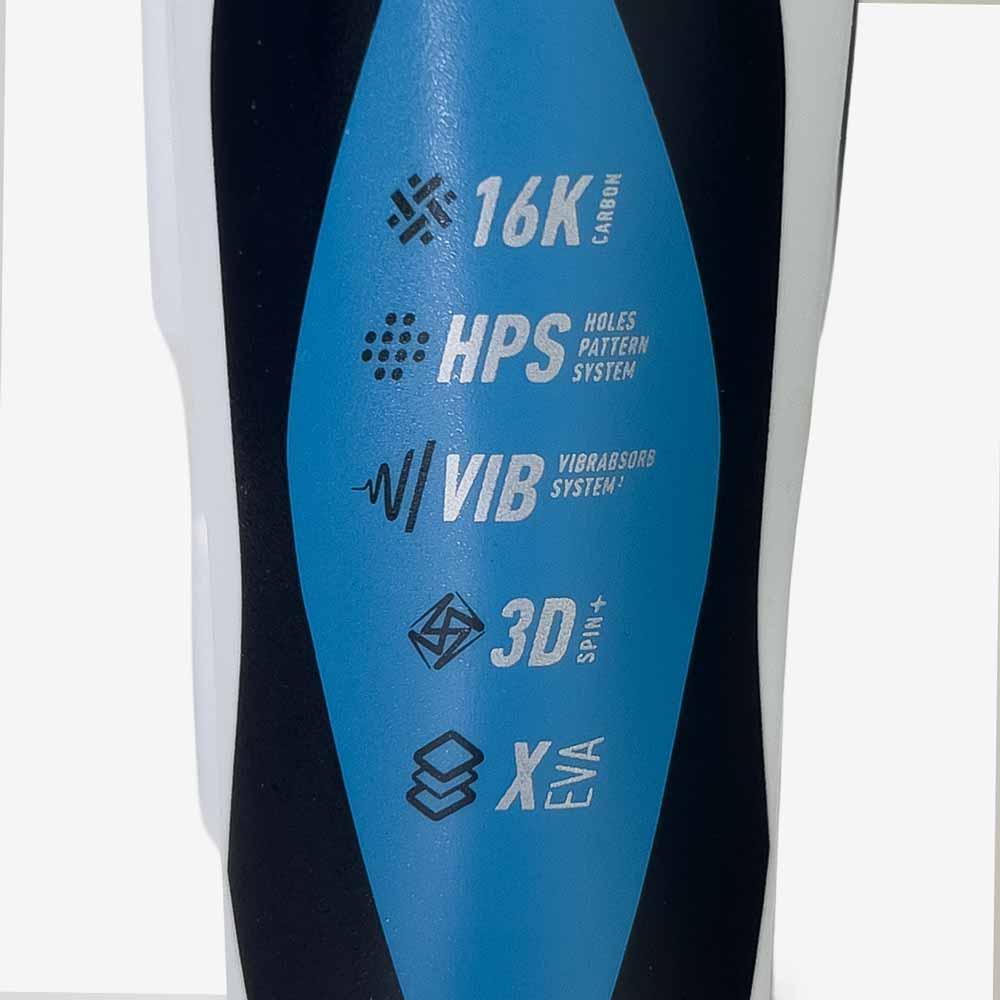 Detalhe Impresso na lateral da Raquete de Padel Babolat Air Viper 2.6.