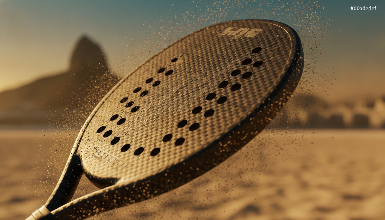 Raquete de Beach Tennis Carbono: O Guia Técnico Completo de 2026