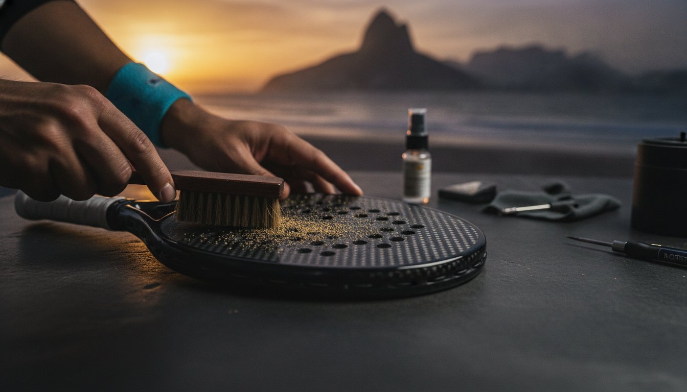Como Cuidar da Raquete de Beach Tennis: Guia de Manutenção Profissional 2026