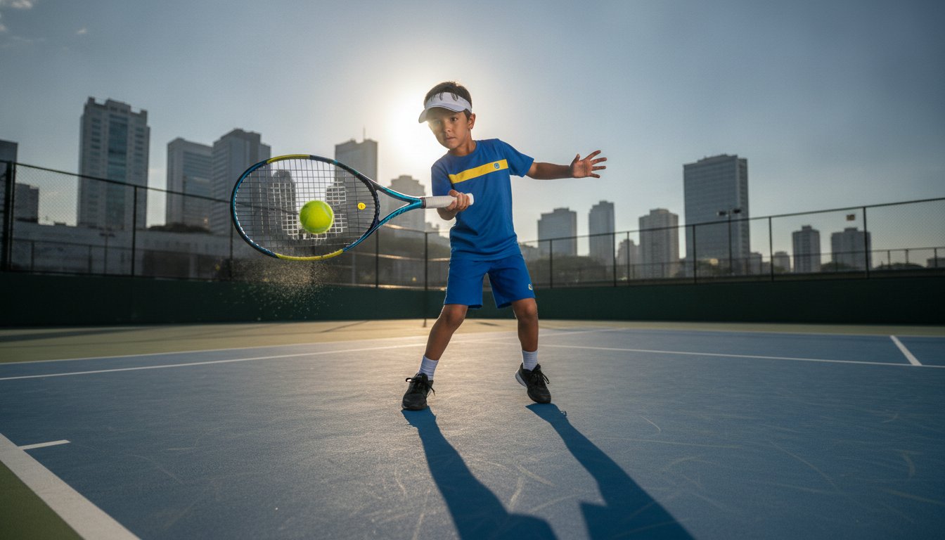 Raquete de Tênis Profissional Infantil: Como Escolher para Formar Campeões em 2026