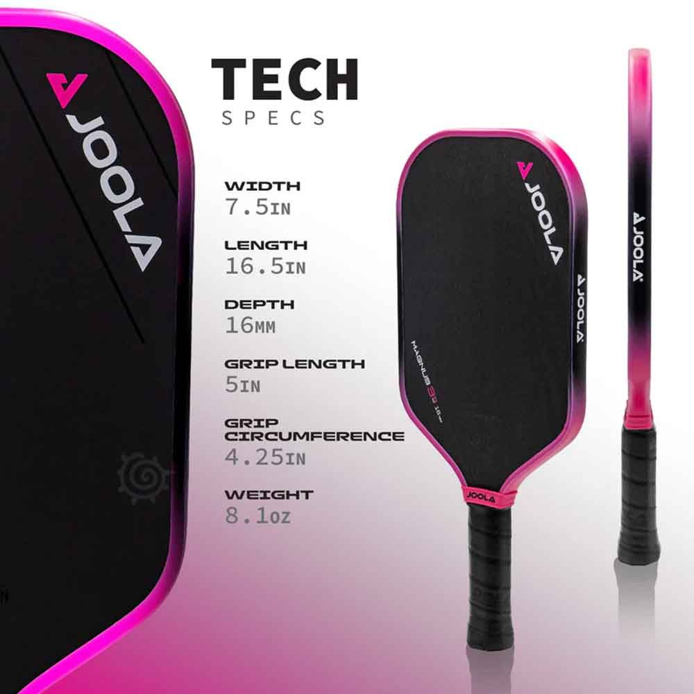 Raquete Pickleball Joola Tyson McGuffin Magnus 3S: Potência Total