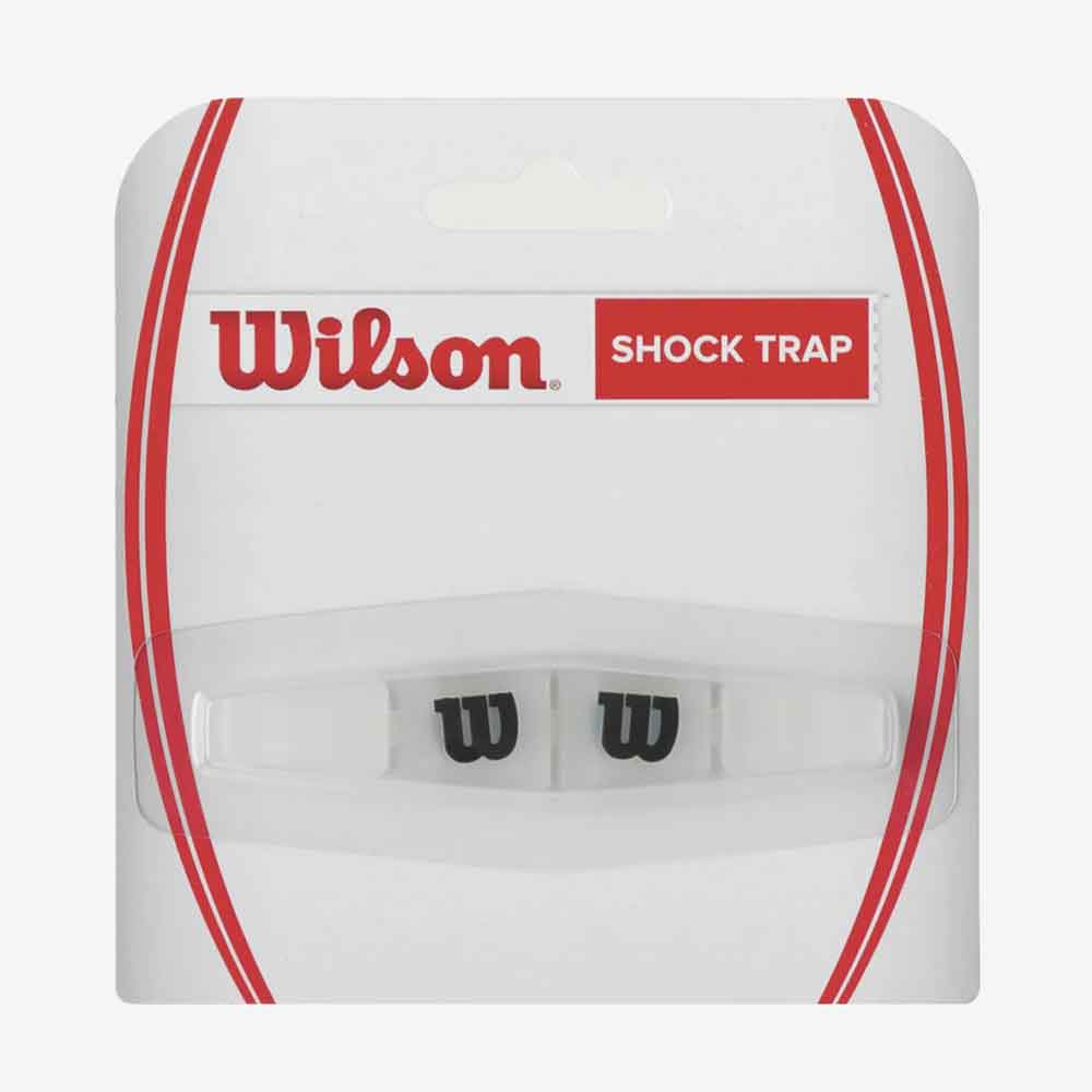 Embalagem original do produto Antivibrador Wilson Shock Trap na loja yoSports.