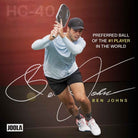 Bola de Pickleball Joola HC-40, a preferida do atleta Ben Johns.