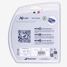 Set individual da corda de tênis Babolat Xplore Comfort 1.25mm em sua embalagem original verso.