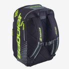 Mochila de Tênis Babolat Backpack Pure Aero mostrando as alças acolchoadas, vista traseira 3/4.