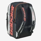 mochila-babolat-pure-strike-carbon-grey-vista-traseira-comdetalhe-das-alças-acolchoadas.