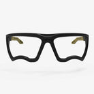 Óculos de Proteção para Pickleball Kitchen Blockers sem lentes Preto vista frontal.