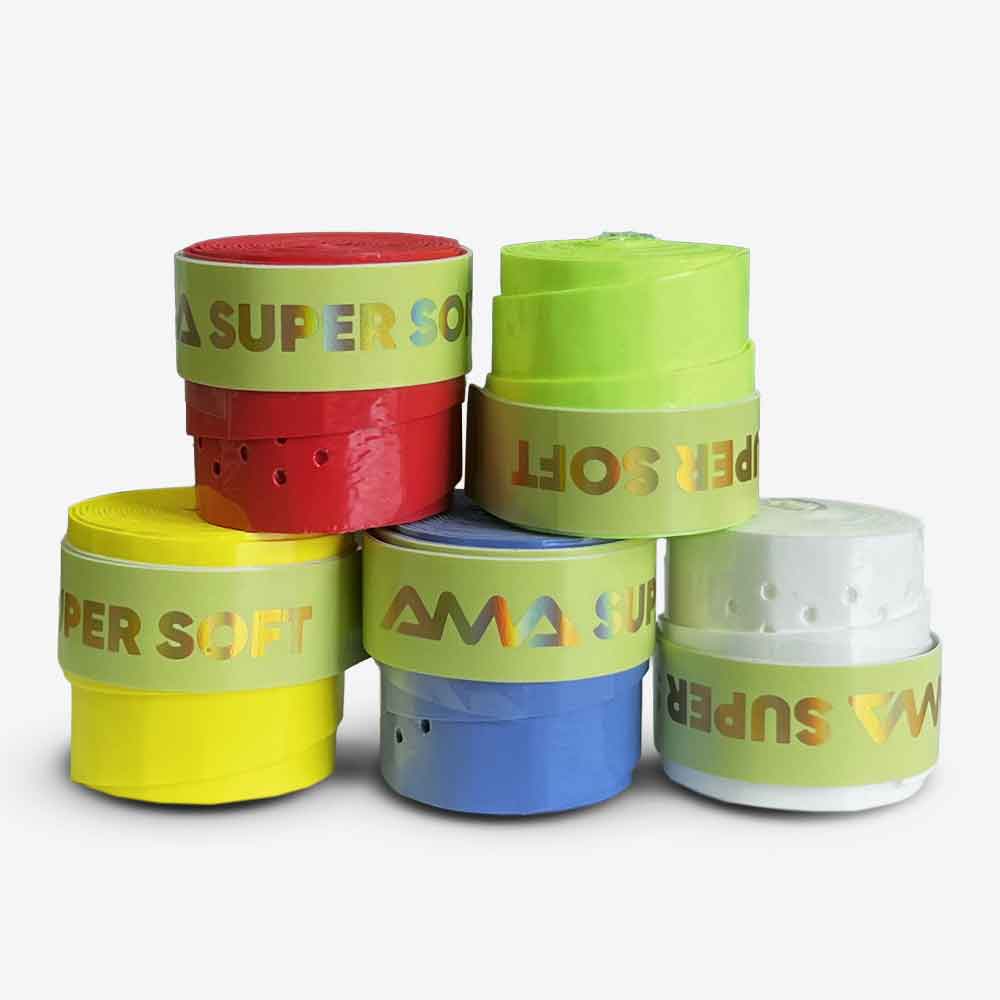 Overgrip AA Super Soft, cores disponíveis.