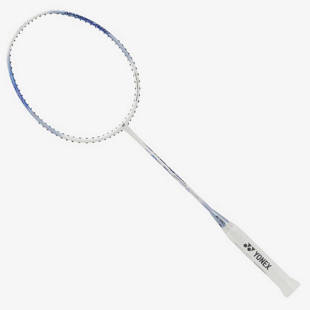 Vista frontal da Raquete de Badminton Yonex Nanoflare 001 Clear.