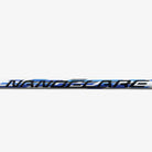 Detalhe vista lateral da Raquete de Badminton Yonex Nanoflare 001 Clear.