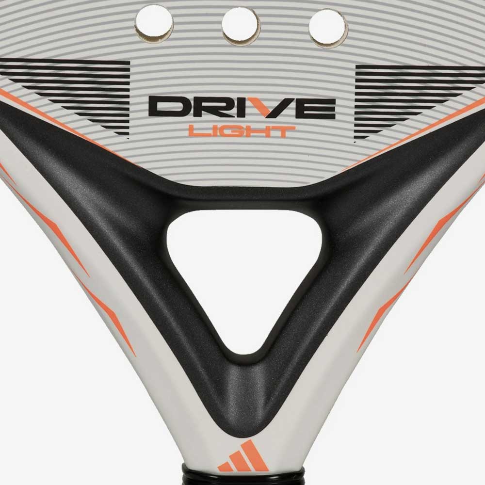 Detalhe do coração da raquete de Padel Adidas Drive Light 2026.
