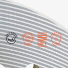 Detalhe impresso das tecnologias empregadas na fabricação da frontal da raquete de padel Adidas Drive Light 2026 