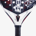 Detalhe do núcleo da raquete Babolat Technical Viper 3.0 destacando a tecnologia Dynamic Stability System.