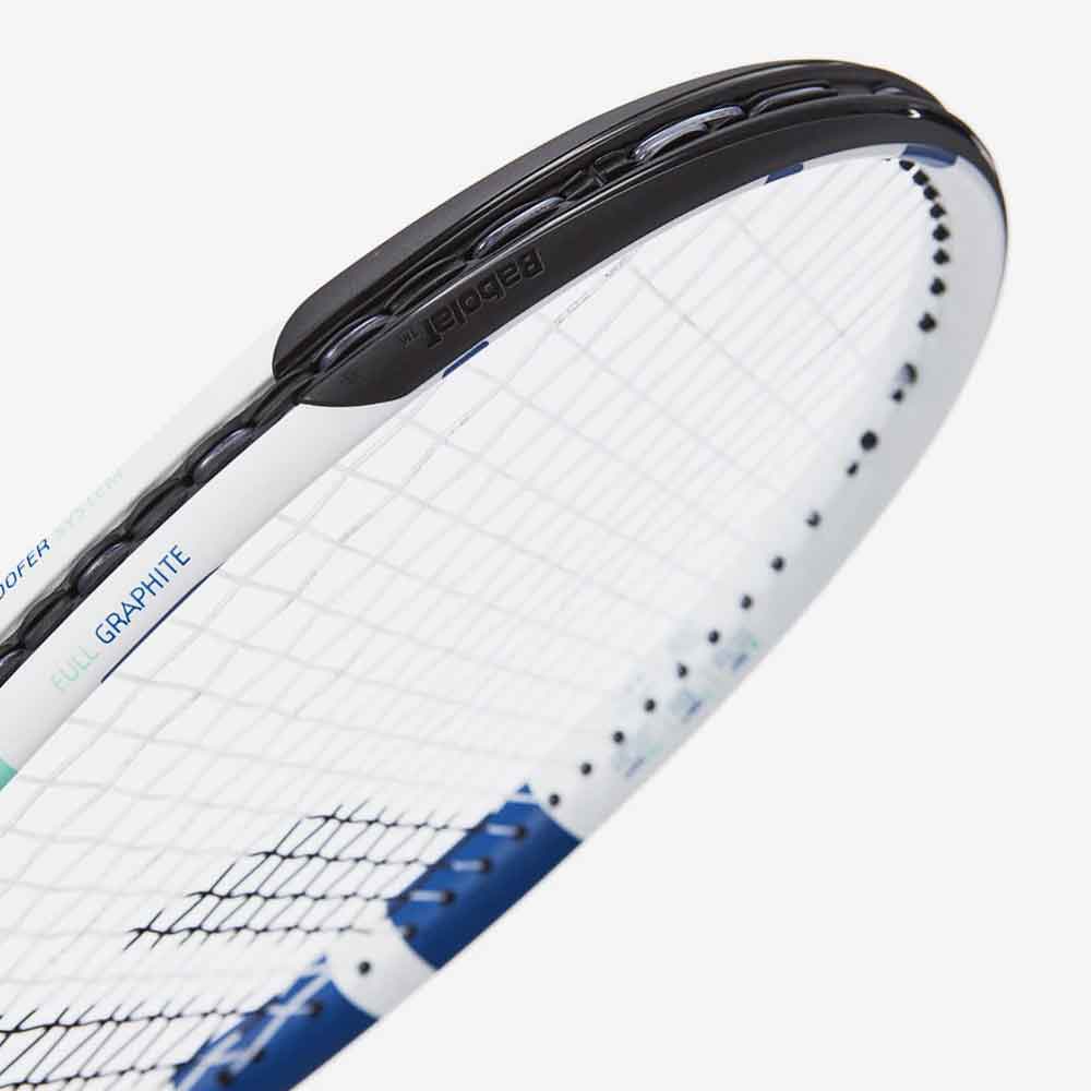 Detalhe cabea da Raquete de tênis Babolat Boost Drive W 105 de 260g.