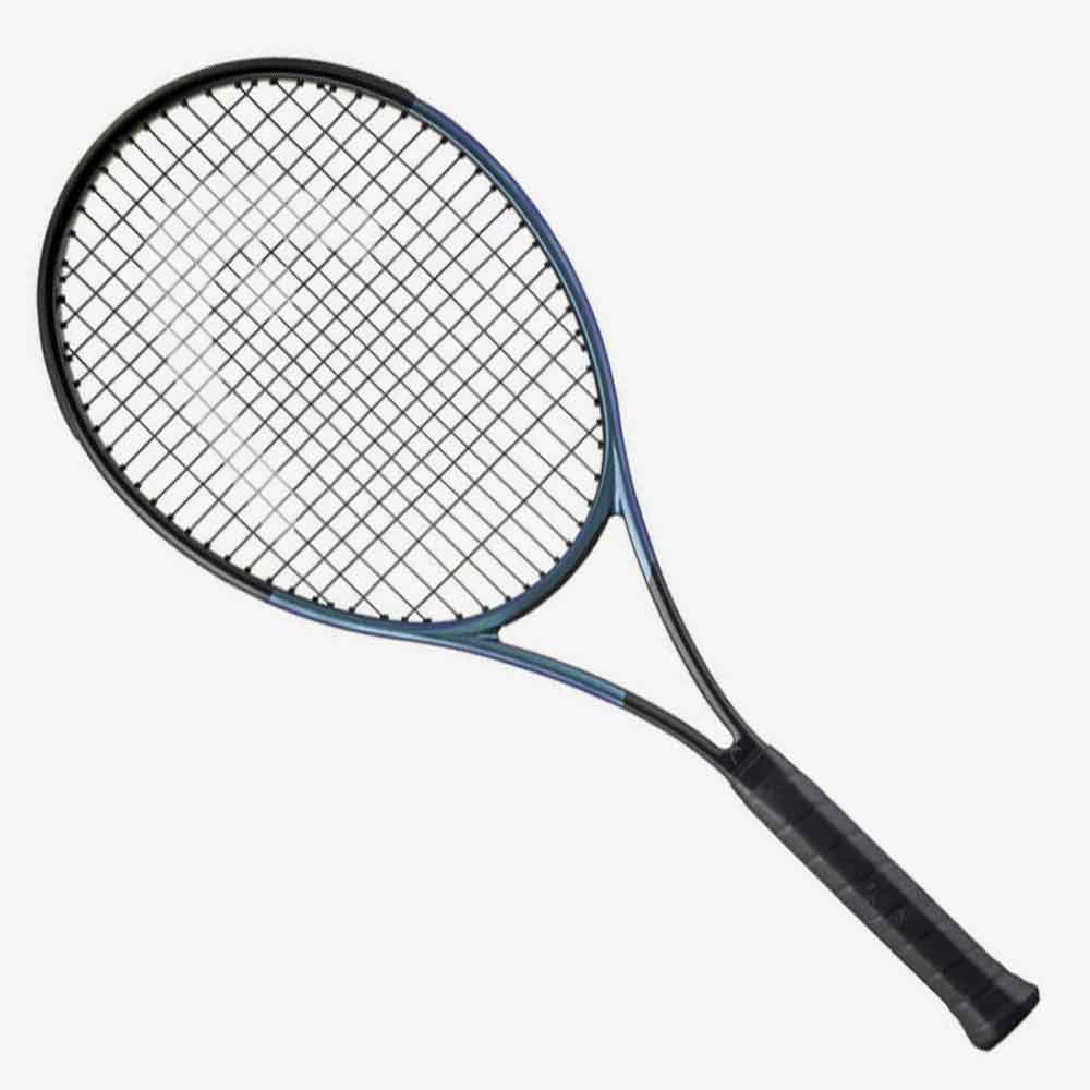 Vista frontal da raquete de tênis Head Gravity MP 2025.