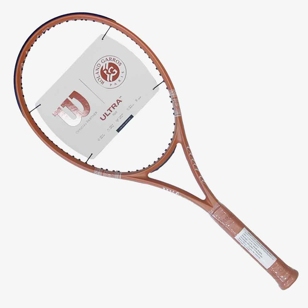 Raquete de Tênis Wilson Ultra 100 V5 Roland Garros 2026 | yoSports