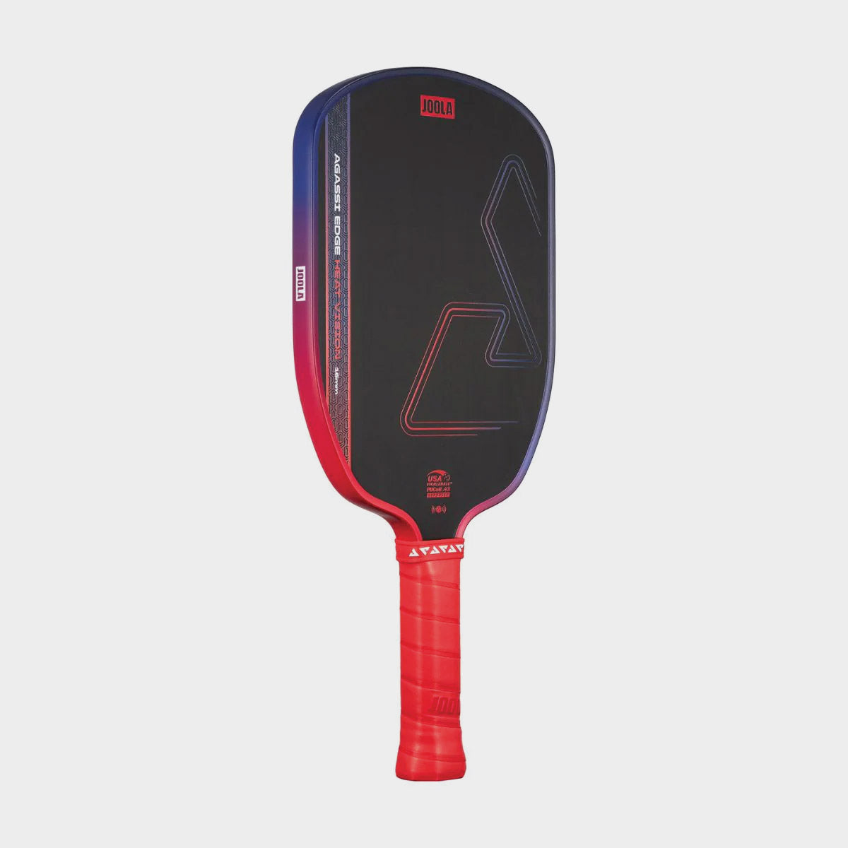Raquete de Pickleball Joola Agassi Edge Heat Vision - 16mm