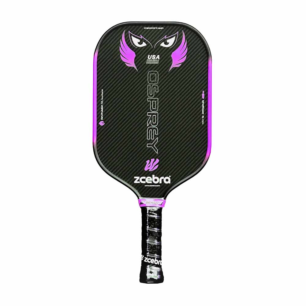Cordelia Raquete de Pickleball Zcebra Osprey ShotCore 16mm KevFusion